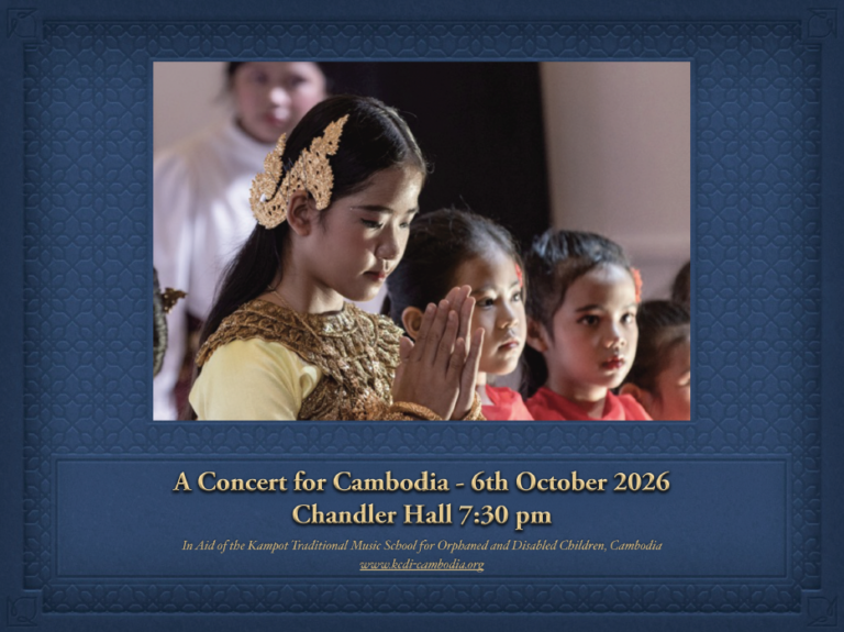 A Concert for Cambodia – Oct 6, 2026 | Kampot Music School